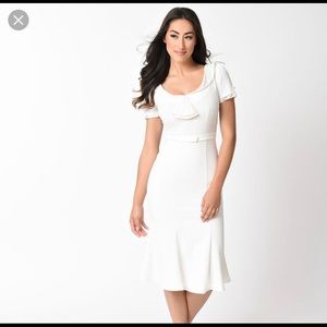 Stop Staring Ivory Railene dress , size Small NEW!